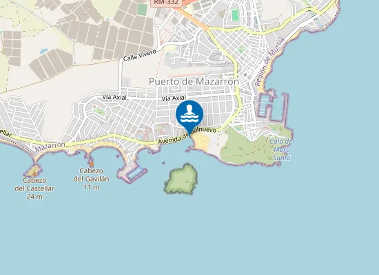 Map of PLAYA LA ISLA PM1