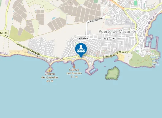 Map of PLAYA BAHIA PM1