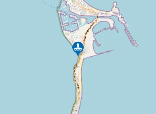 Map of PLAYA MISTRAL PM1