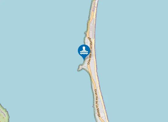 Map of PLAYA ANTILLAS PM1