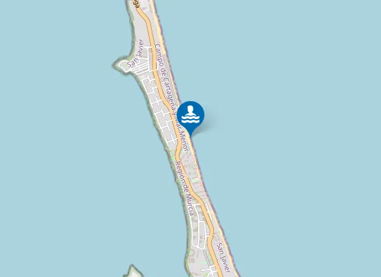 Map of PLAYA PEDRUCHO SUR PM1