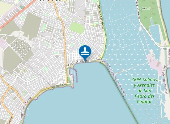 Map of PLAYA VILLANANITOS PM1