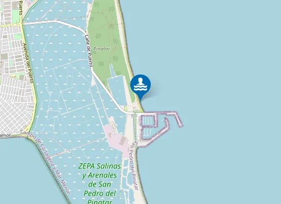 Map of PLAYA TORRE DERRIBADA PM1