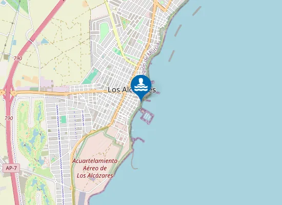 Map of PLAYA PASEO CARRI?N PM1