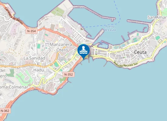 Map of PLAYA CHORRILLO PM3