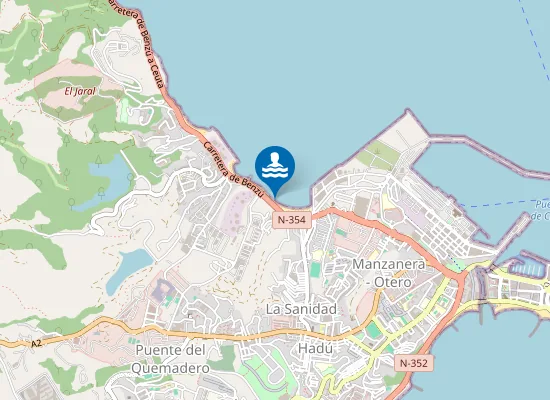 Map of PLAYA BEN?TEZ PM3