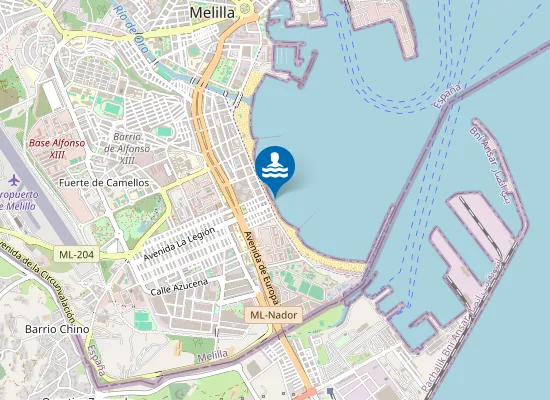 Map of PLAYA DEL HIP?DROMO PM2