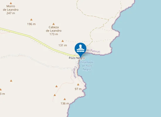 Map of PLAYA POZO NEGRO PM1