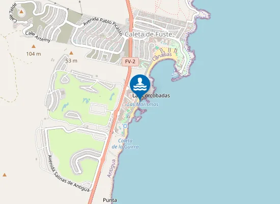 Map of PLAYA GUIRRA (LA) PM1