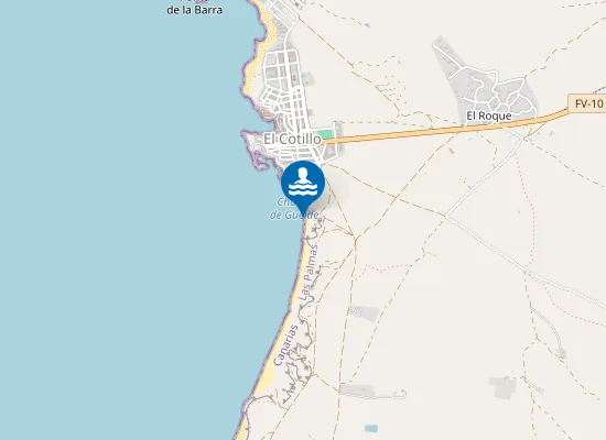 Map of PLAYA CASTILLO (EL) PM1