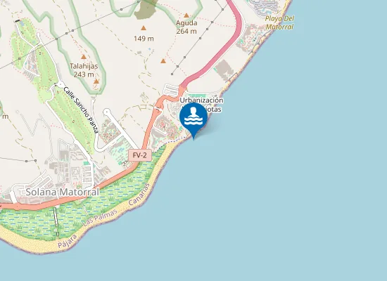 Map of PLAYA MATORRAL (EL) (MORRO JABLE) PM3