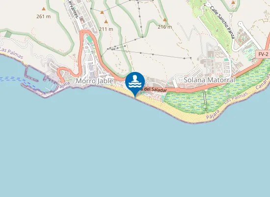 Map of PLAYA MORRO JABLE PM1