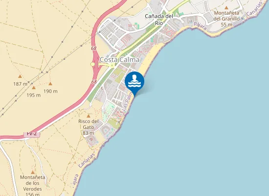 Map of PLAYA COSTA CALMA PM3