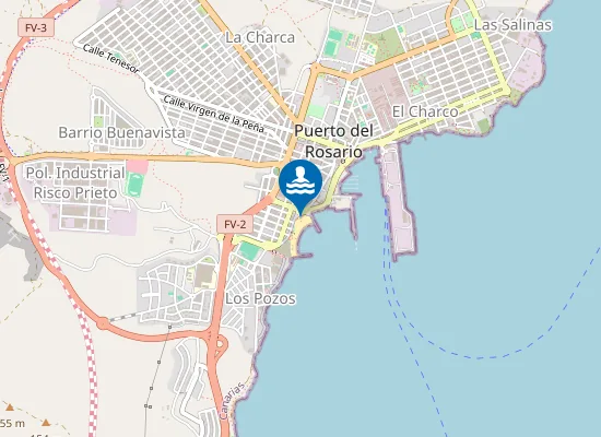 Map of PLAYA POZOS (LOS) PM1