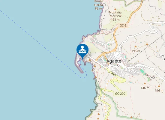 Map of PLAYA NIEVES (LAS) PM2