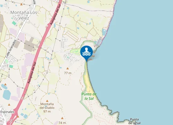 Map of PLAYA VARGAS PM1