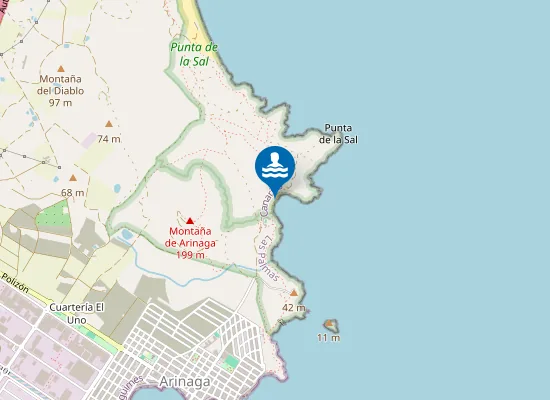 Map of PLAYA CABR?N PM1