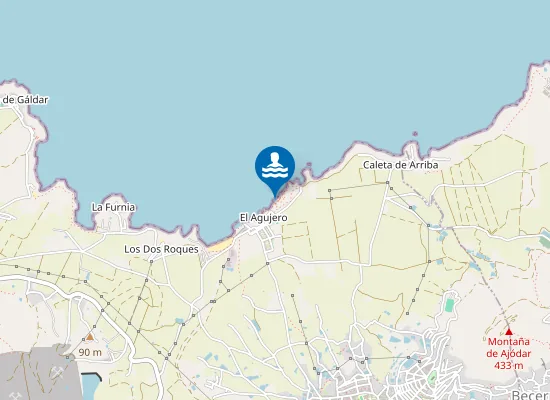 Map of PLAYA AGUJERO (EL) PM1