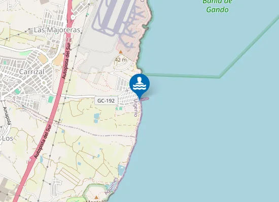 Map of PLAYA BURRERO (EL) PM1