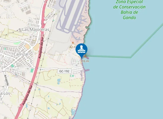 Map of PLAYA BURRERO (EL) PM2