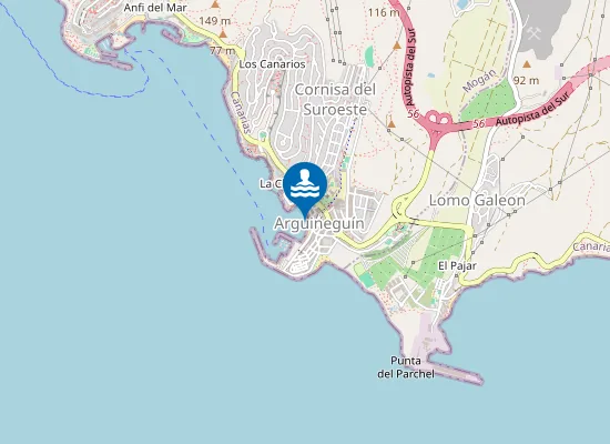 Map of PLAYA MARA?UELAS PM1