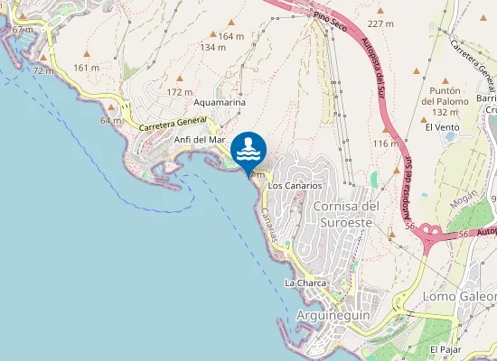 Map of PLAYA PATALAVACA PM1