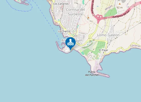 Map of PLAYA PERCHEL EL PM1