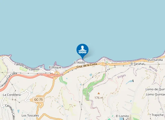 Map of PLAYA ALTILLO (EL) PM1