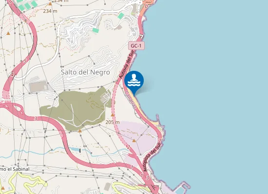 Map of PLAYA LAJA (LA) PM1