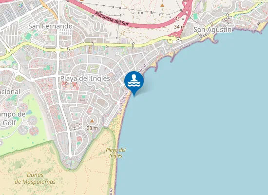 Map of PLAYA INGL?S (EL) PM1