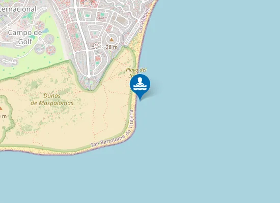 Map of PLAYA INGL?S (EL) PM2