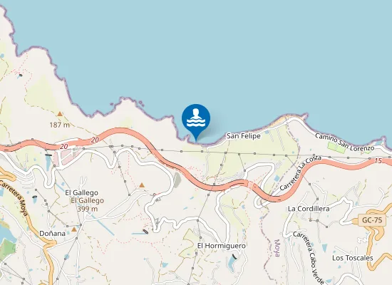 Map of PLAYA SAN FELIPE PM1