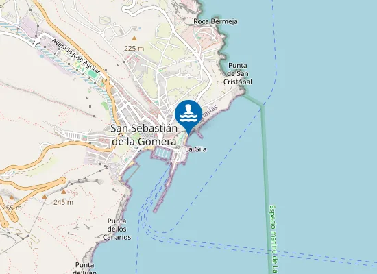 Map of PLAYA CUEVA (LA) PM1