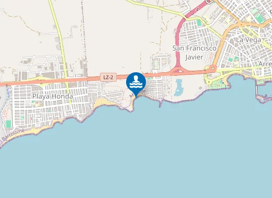 Map of PLAYA CABLE (EL) PM1