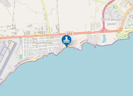 Map of PLAYA CONCHA (LA) PM1