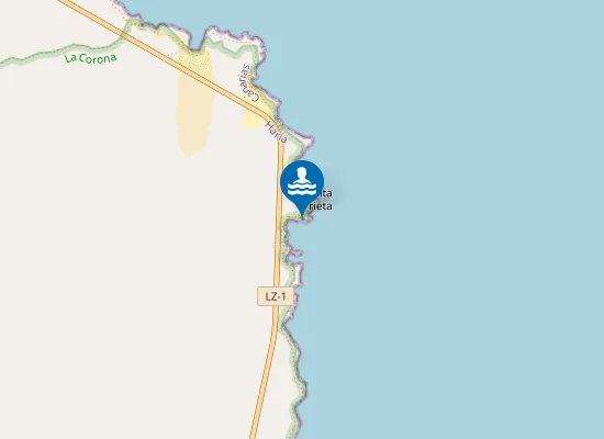 Map of PLAYA COCINITAS PM1