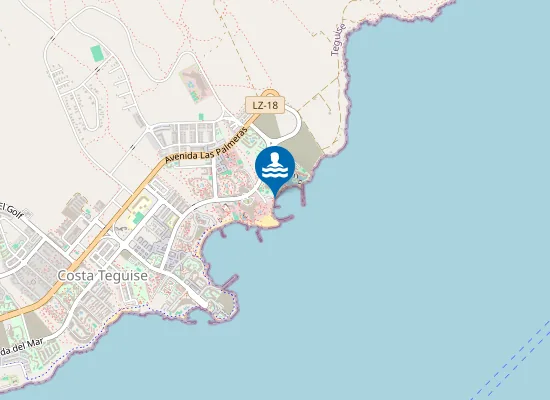 Map of PLAYA CHARCOS (LOS) PM1