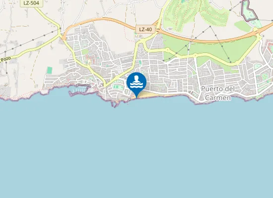 Map of PLAYA GRANDE (BLANCA) PM2