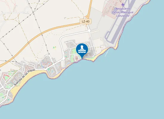 Map of PLAYA MATAGORDA PM1