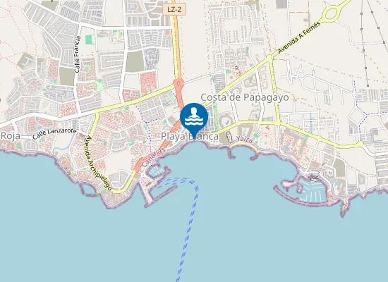 Map of PLAYA BLANCA PM1