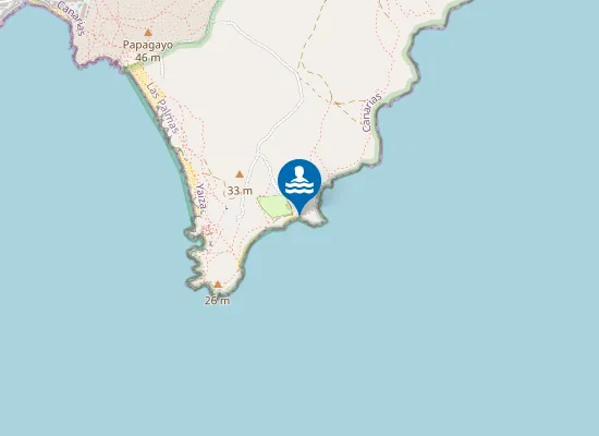 Map of PLAYA PUERTO MUELAS PM1