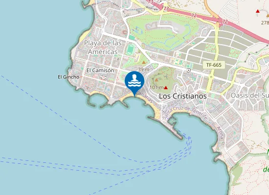 Map of PLAYA VISTAS (LAS) PM3