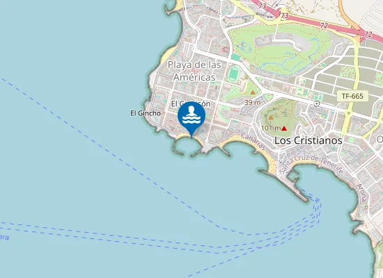 Map of PLAYA CAMIS?N (EL) PM1