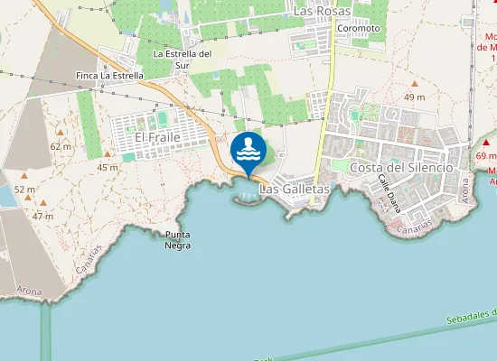 Map of PLAYA GALLETAS (LAS) PM4