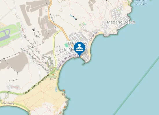 Map of PLAYA MEDANO (EL)-CHICA PM1