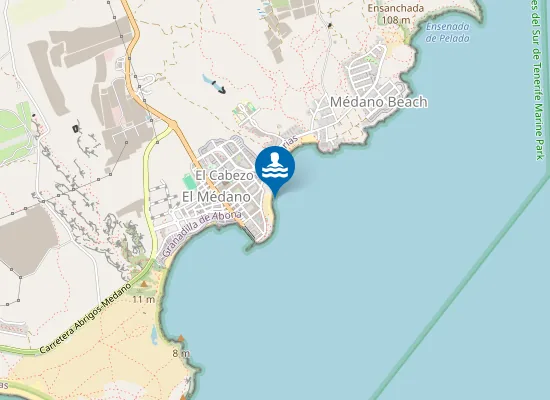 Map of PLAYA CABEZO (EL) PM1