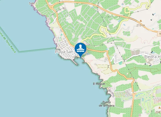 Map of PLAYA SAN JUAN PM1