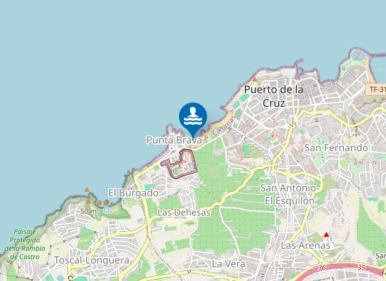 Map of PLAYA JARDIN PM4