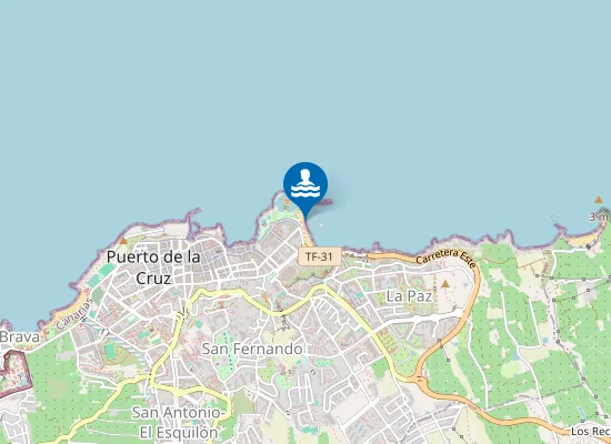 Map of PLAYA MARTI?NEZ PM3