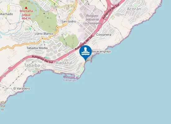 Map of PLAYA NEA (LA) PM1